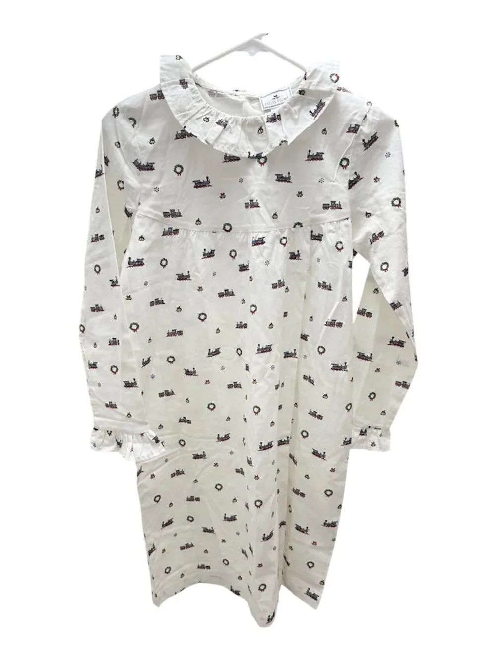 Petite Plume Girls Nightgown White Size 14 Christmas Holiday Journey Long Sleeve